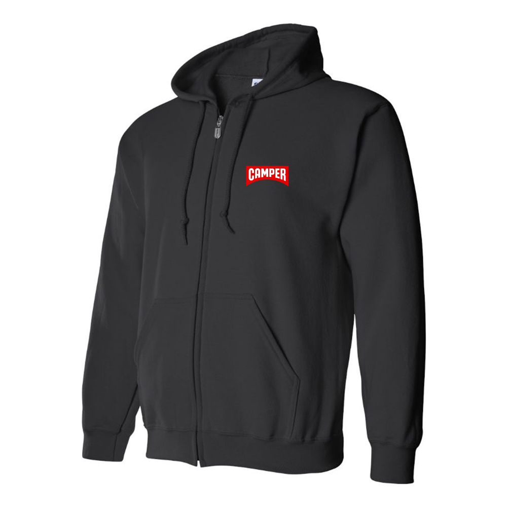 Men's Camper Logo Zipper Hoodie