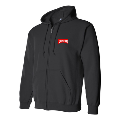 Men's Camper Logo Zipper Hoodie