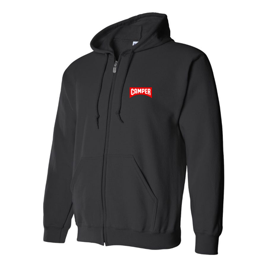 Men's Camper Logo Zipper Hoodie