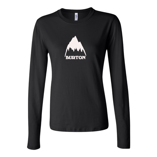 BELLA CANVAS Women’s  Burton Mountain  Jersey Long Sleeve Tee