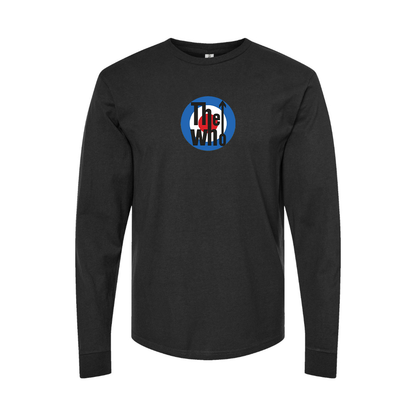 Youth The Who Logo Cotton Long Sleeve T-Shirt