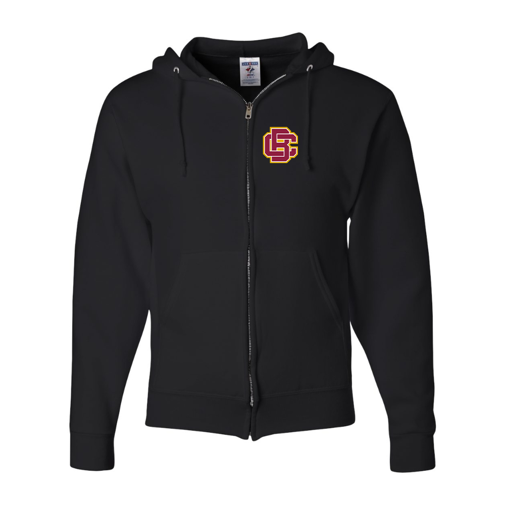 Men's  Bethune Cookman Wildcats JERZEES NuBlend Full-Zip Hooded Sweatshirt
