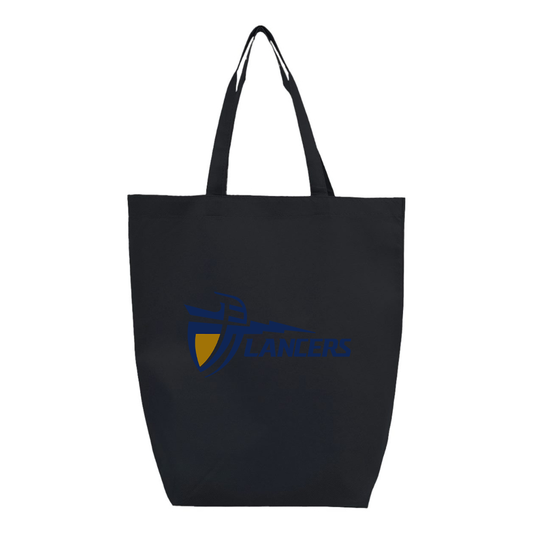 Bucknell Bison Q-Tees Non-Woven Gusset Bottom Tote
