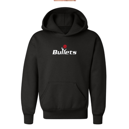 Youth Baltimore Bullets Logo Pullover Hoodie