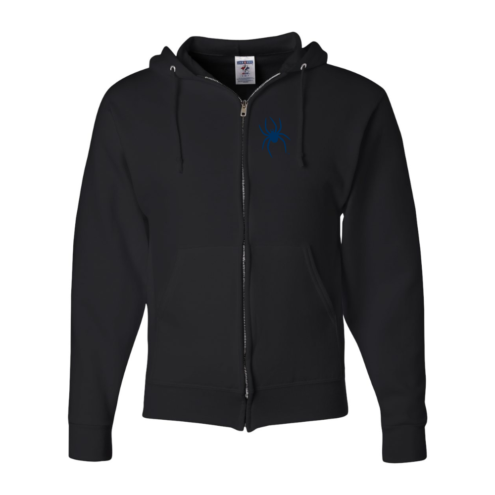Men's Richmond Spiders Logo JERZEES NuBlend Full-Zip Hooded Sweatshirt