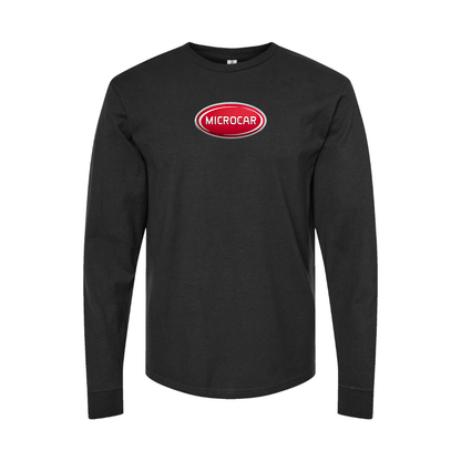Men's  Microcar Logo Long Sleeve T-Shirt
