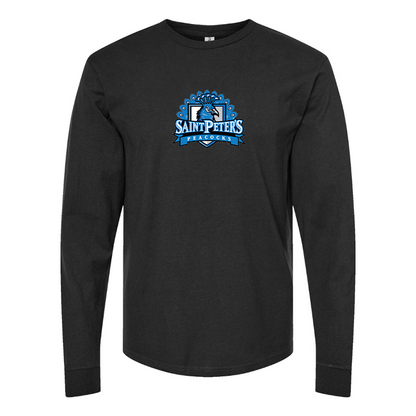 Men's Saint Peters Peacocks Logo Long Sleeve T-Shirt