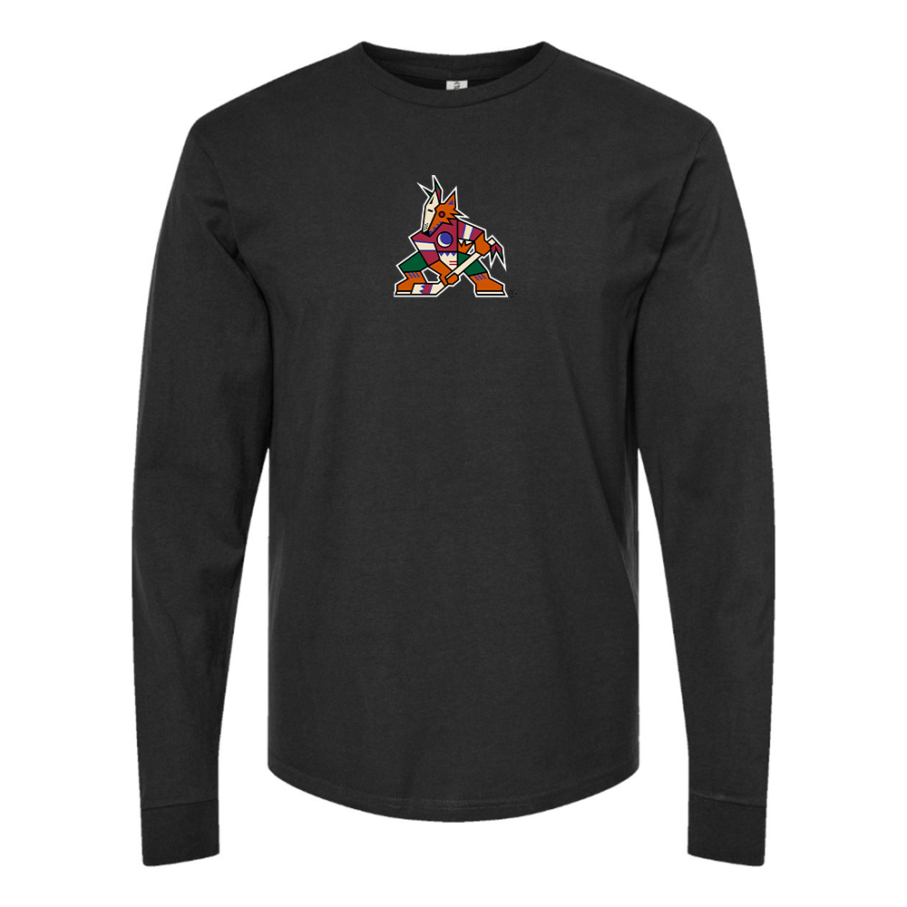 Men's Arizona Coyotes Logo Long Sleeve T-Shirt