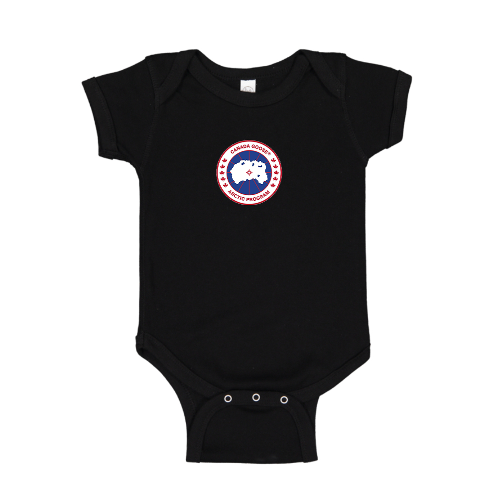 Canada Goose Logo Baby Romper Onesie