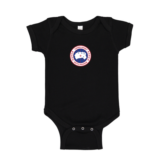 Canada Goose Logo Baby Romper Onesie