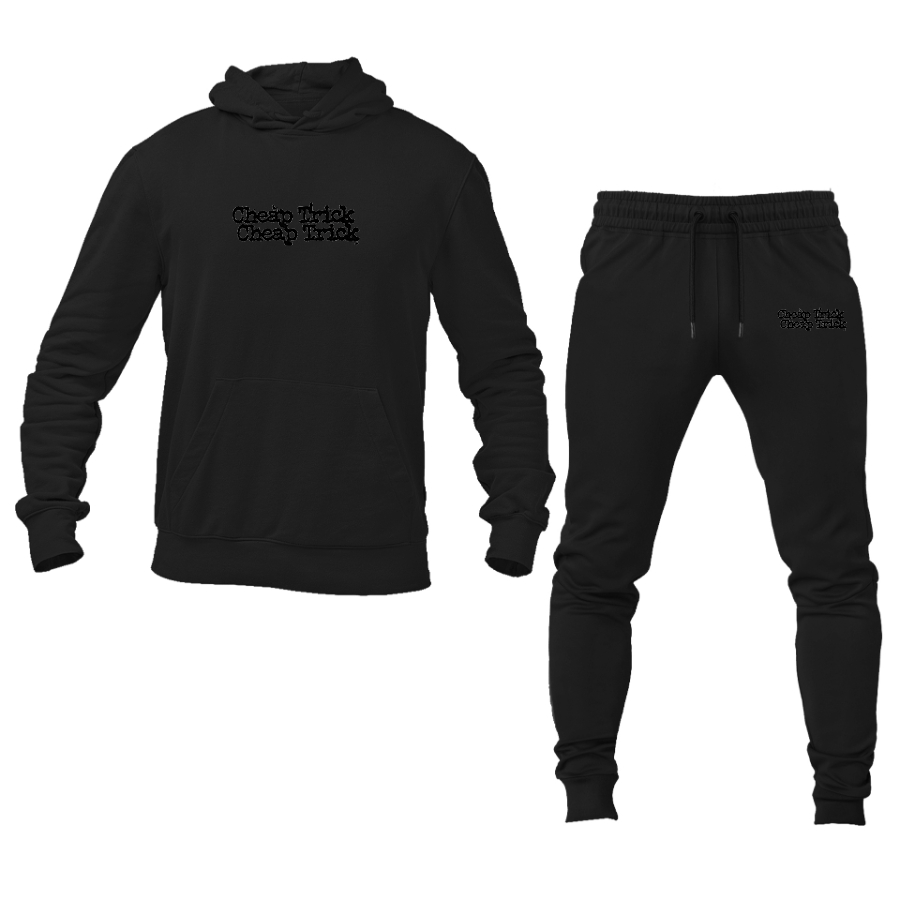 Men's  Cheap Trick   Hoodie Joggers Set
