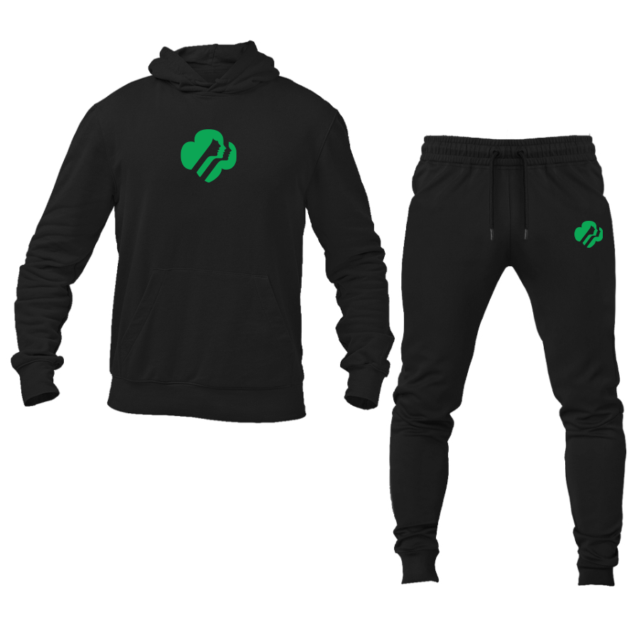 Men's Girl Scouts Logo Hoodie Joggers Set