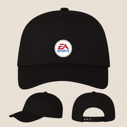 EA SPORTS Logo Five Panel Twill Snapback Cap