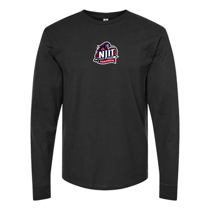 Men's NJIT Highlanders Logo  Cotton Long Sleeve T-Shirt