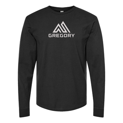 Men's Gregory Logo Cotton Long Sleeve T-Shirt
