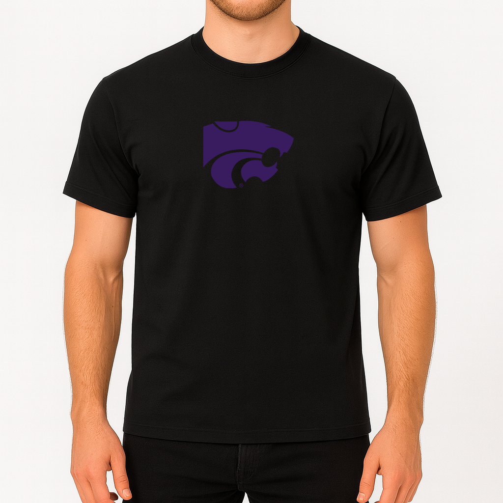 Men's Kansas State Wildcats Logo Cotton T-Shirt