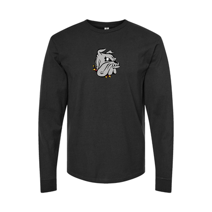 Youth Minnesota Duluth Bulldogs Logo Cotton Long Sleeve T-Shirt