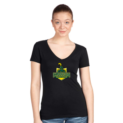Women's Clarkson Golden Knights Next Level V-Neck T-Shirt