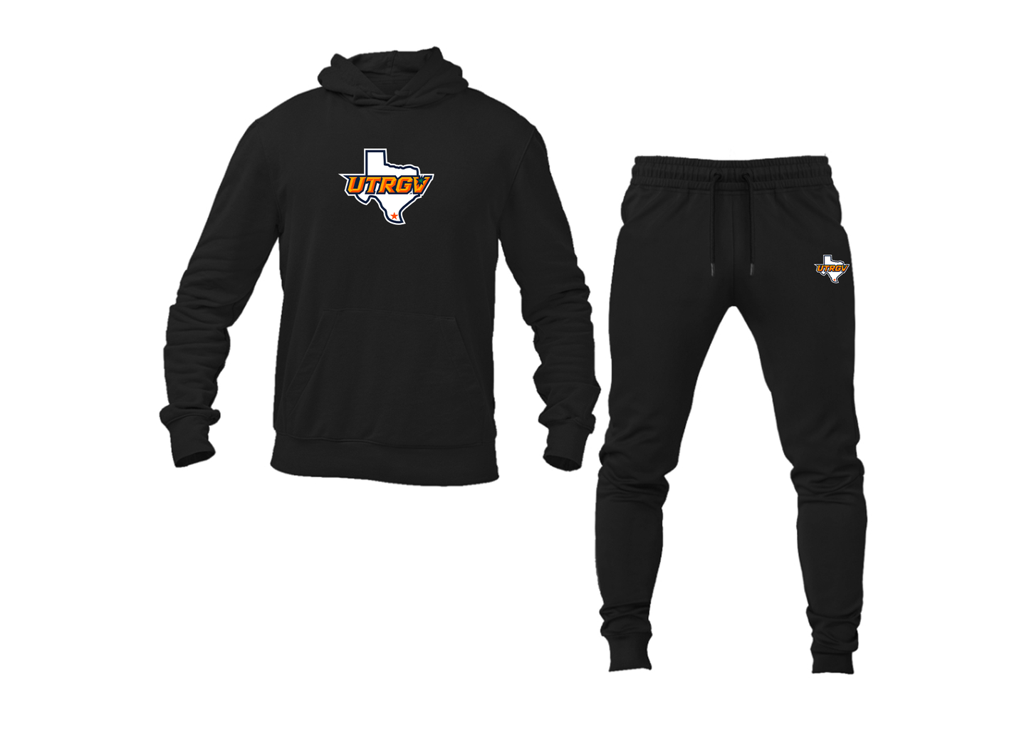 Men's UTRGV Vaqueros Hoodie Joggers Set