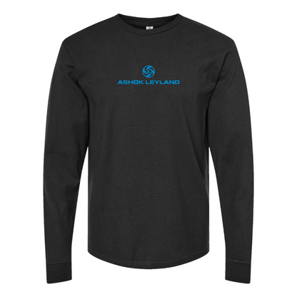 Men's Ashok Leyland Logo Cotton Long Sleeve T-Shirt