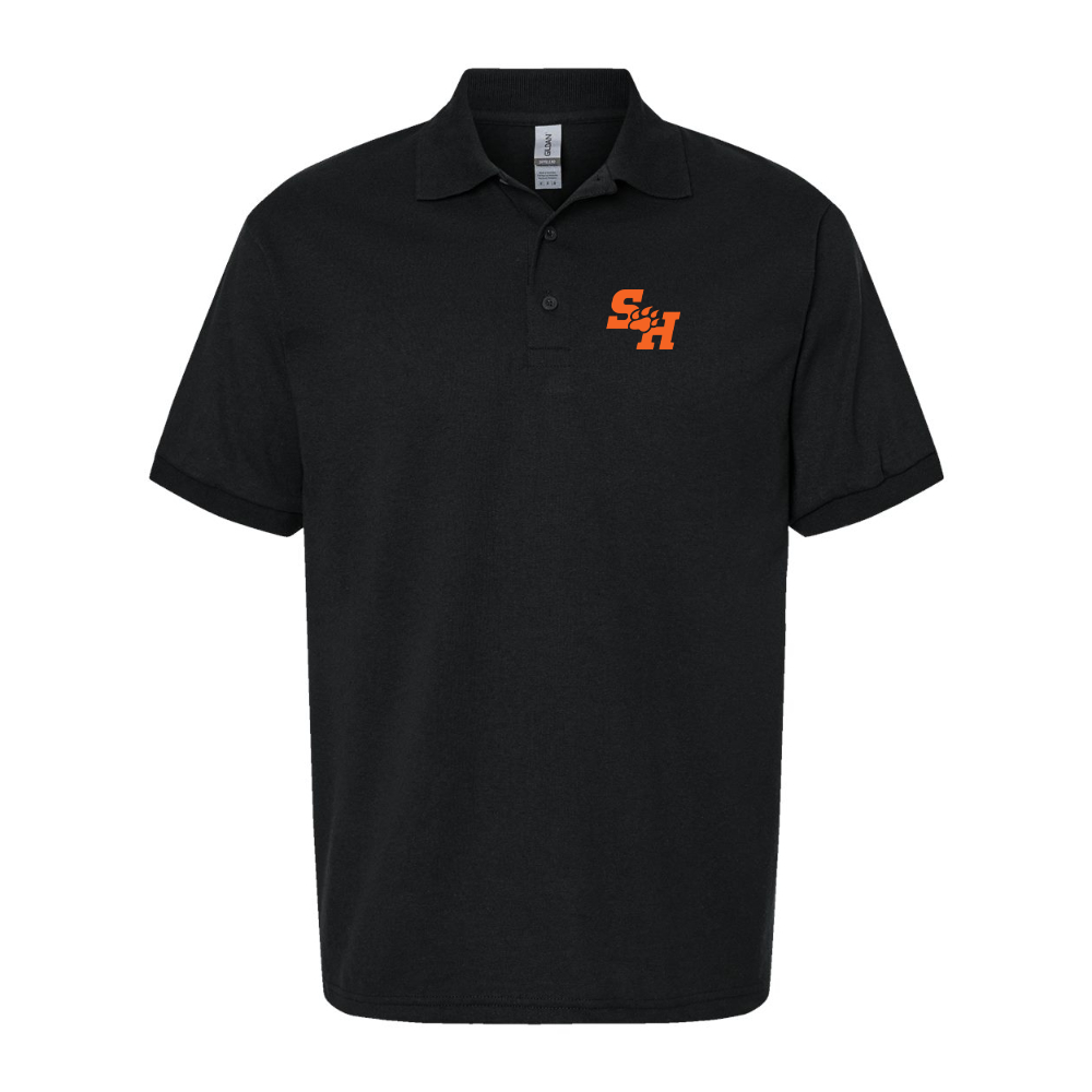 Men's Sam Houston State Bearkats Logo Gildan Dry Blend Jersey Polo