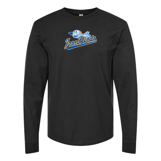 Men's Aberdeen IronBirds Logo Long Sleeve T-Shirt