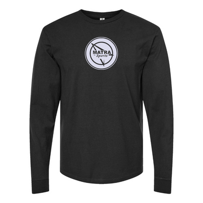 Men's Matra Sports Logo Cotton Long Sleeve T-Shirt