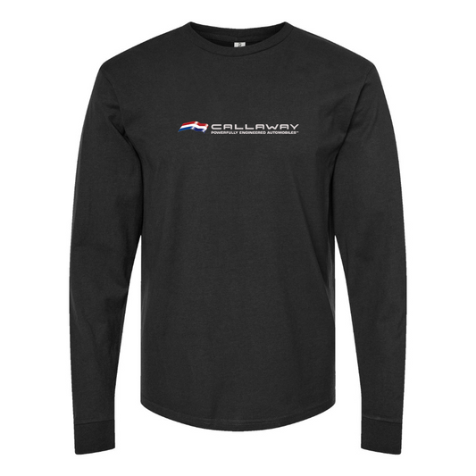 Men's Callaway Logo Cotton Long Sleeve T-Shirt