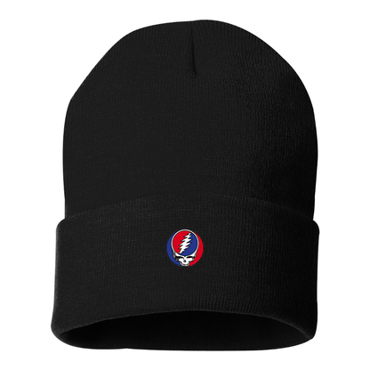 Gratefu Dead Logo Beanie Hat