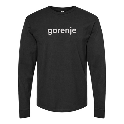 Men's Gorenje Logo Cotton Long Sleeve T-Shirt