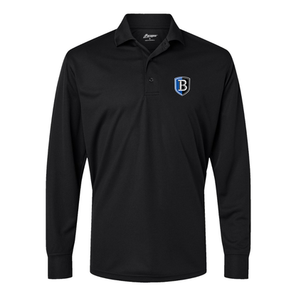Men's   Bentley Falcons Paragon Prescott Long Sleeve Polo