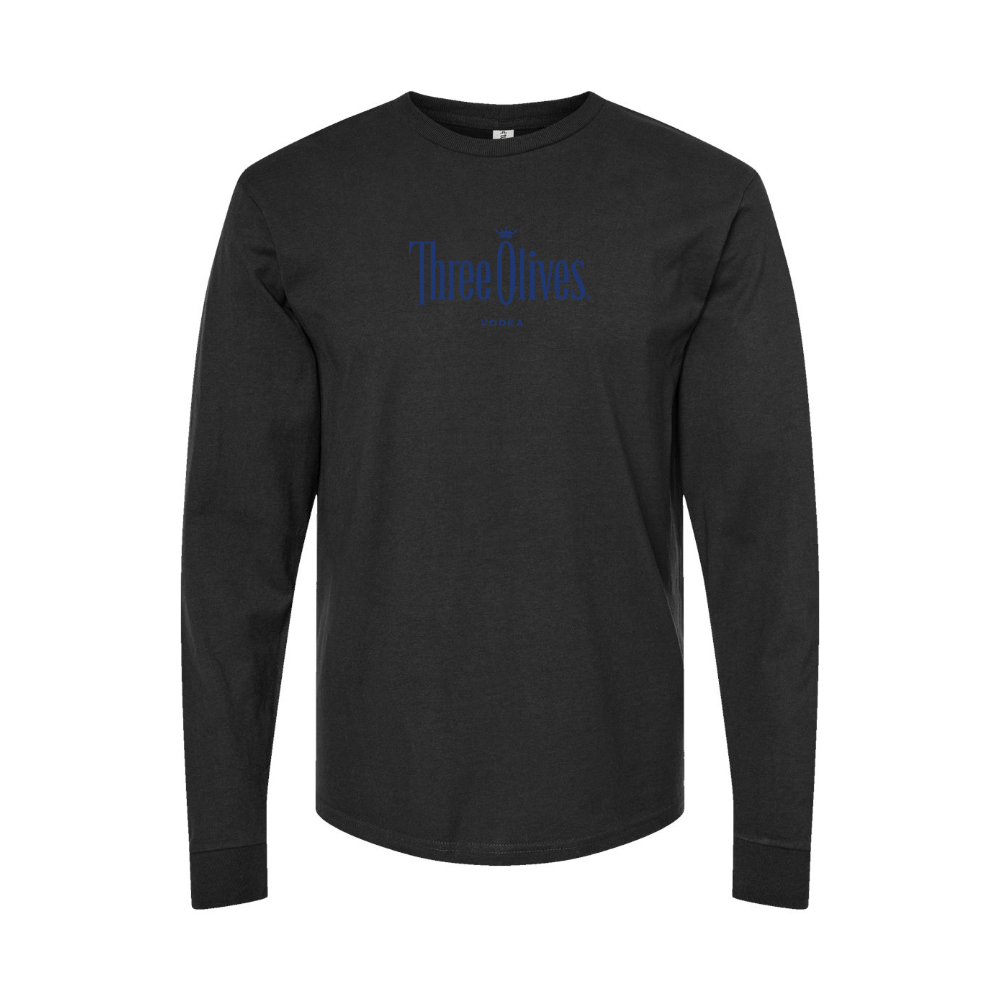 Men's Three Olives Logo Long Sleeve T-Shirt