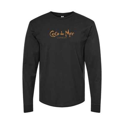 Youth Coco-de Mer Logo Cotton Long Sleeve T-Shirt