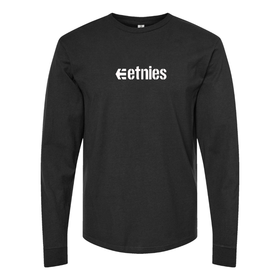 Youth Etnies Logo Cotton Long Sleeve T-Shirt