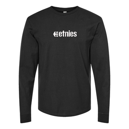 Youth Etnies Logo Cotton Long Sleeve T-Shirt