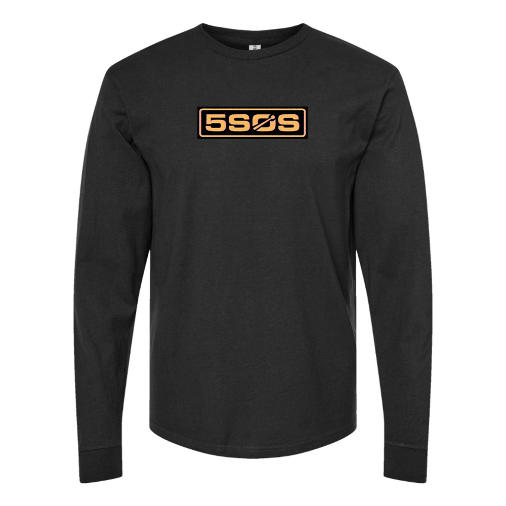 Youth 5sos Logo Cotton Long Sleeve T-Shirt