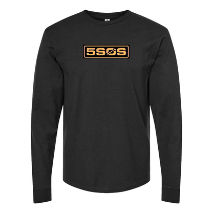 Youth 5sos Logo Cotton Long Sleeve T-Shirt