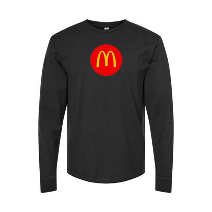 Men's McDonalds  Logo Long Sleeve T-Shirt