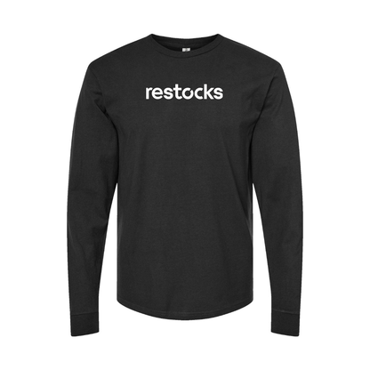 Men's Restocks Logo Long Sleeve T-Shirt