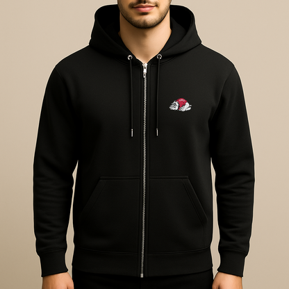 Men's Gardner Webb Bulldogs Logo Zipper Hoodie