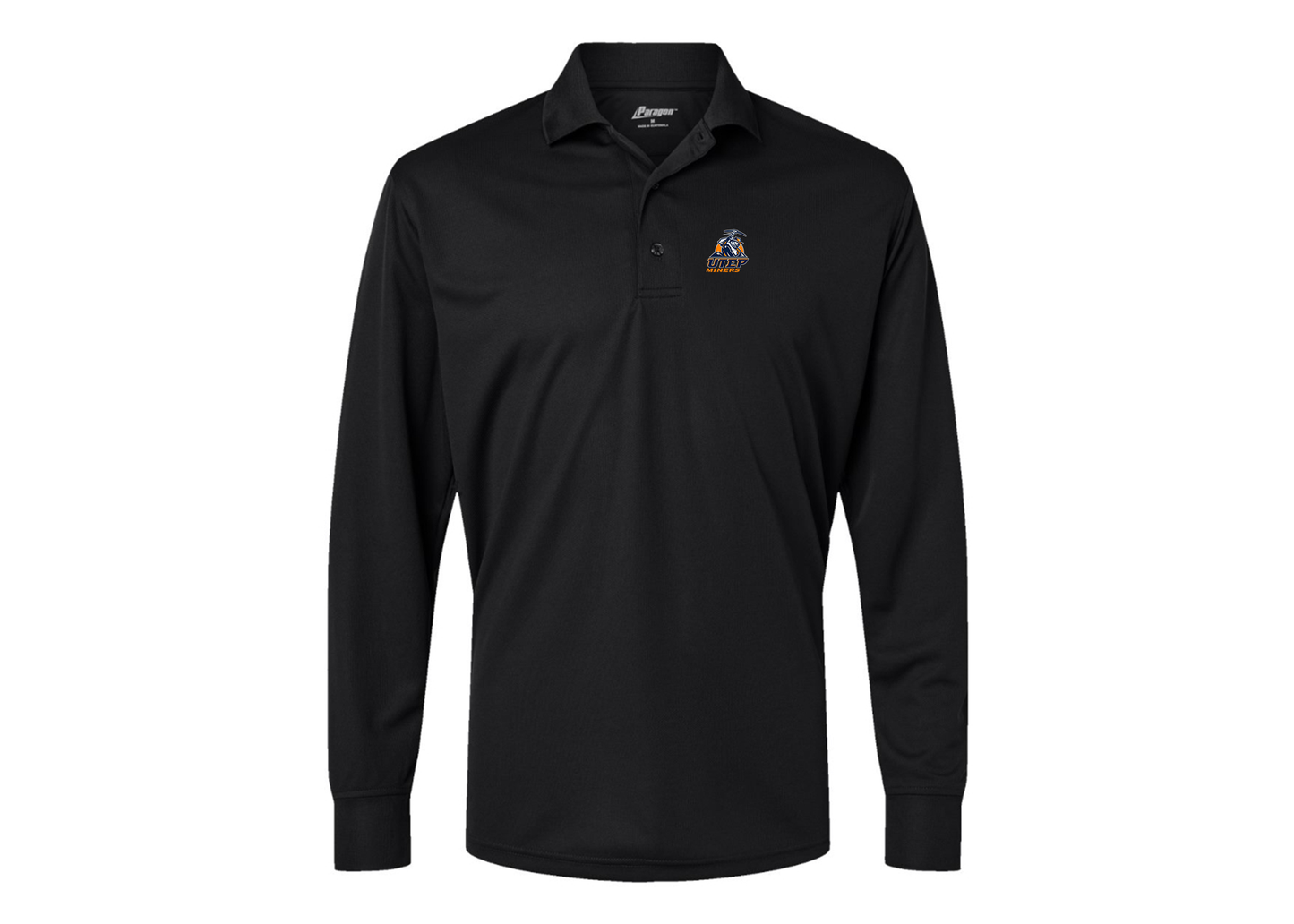 Men's UTEP Miners Paragon Prescott Long Sleeve Polo