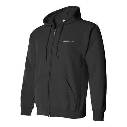 Men's MAGZTER Logo Zipper Hoodie
