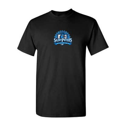 Men's Saint Peters Peacocks Logo Cotton T-Shirt