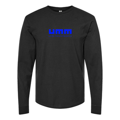 Youth UMM Logo Cotton Long Sleeve T-Shirt