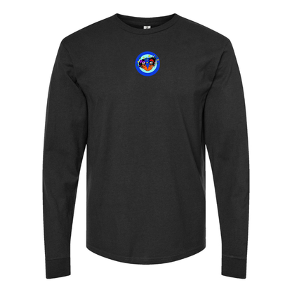 Youth The Black Crowes Logo Cotton Long Sleeve T-Shirt