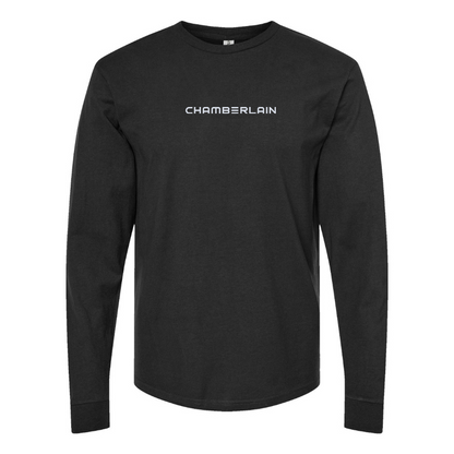Men's Chamberlain Logo Cotton Long Sleeve T-Shirt