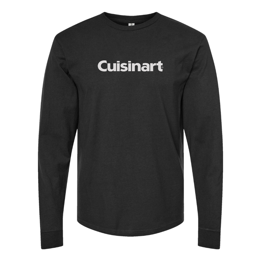 Men's Cuisinart Logo Cotton Long Sleeve T-Shirt