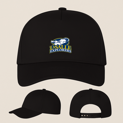 La Salle Explorers Logo Five Panel Twill Snapback Cap