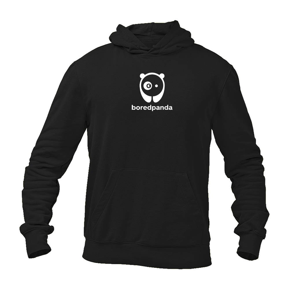 Men's Bored Panda Logo Pullover Hoodie