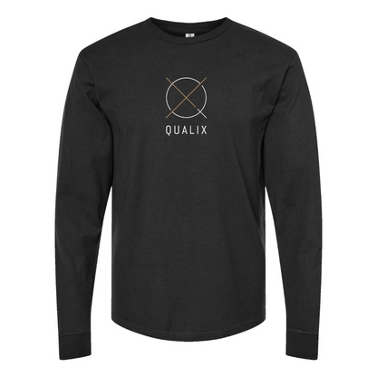 Youth QUALIX Logo Cotton Long Sleeve T-Shirt